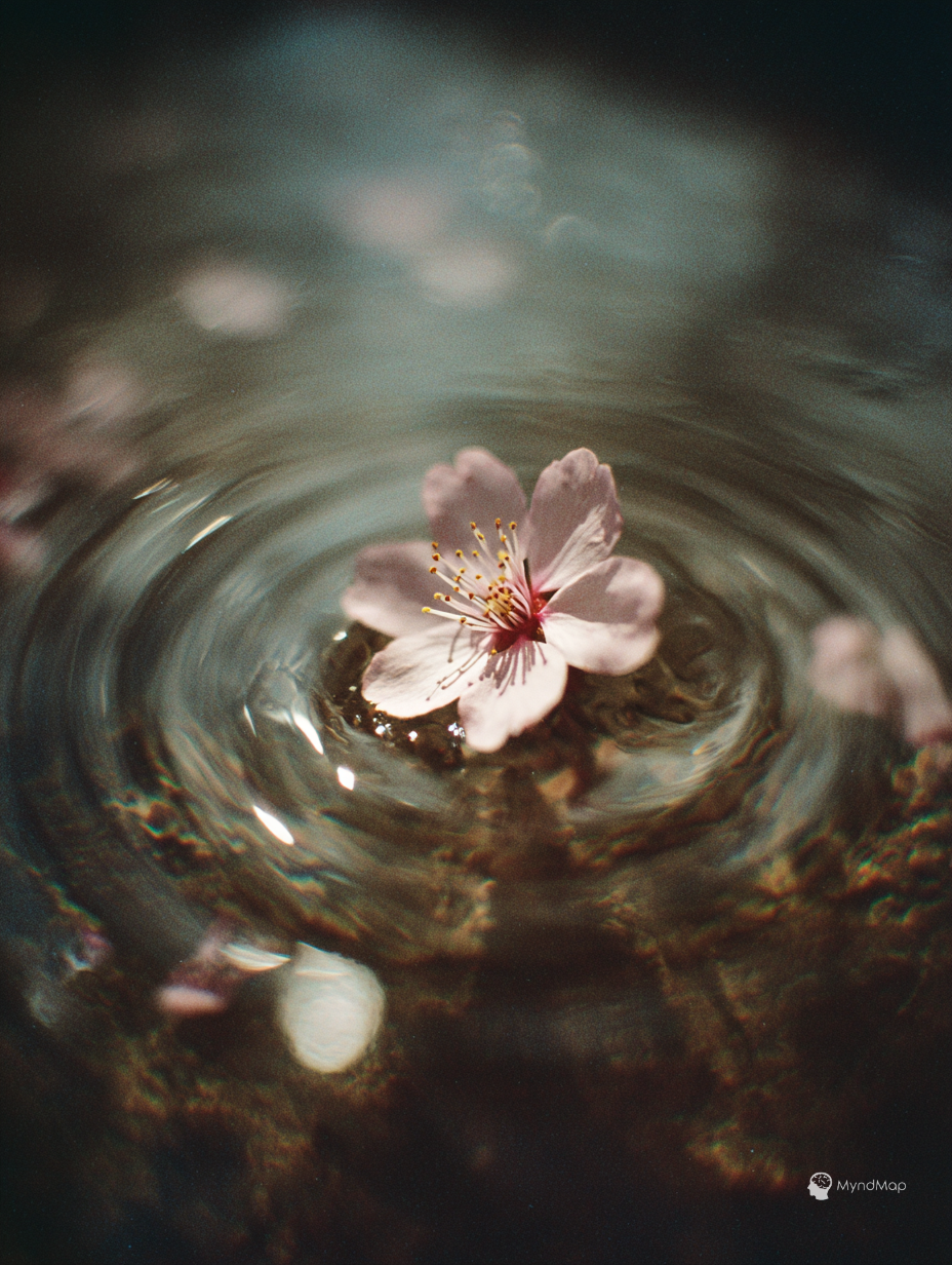 A contemplative MyndMap still for 16 February 2026 — small shifts.