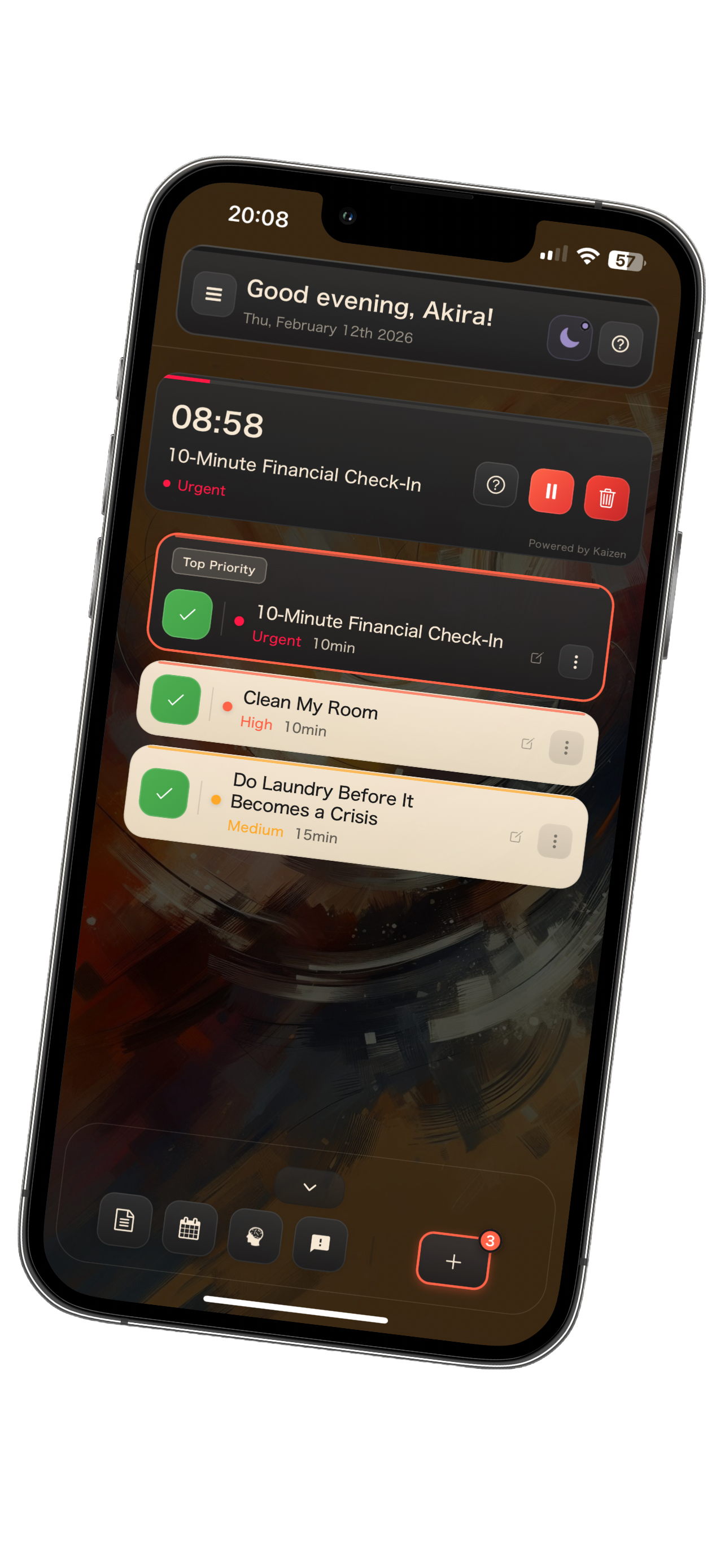 MyndMap Dashboard View